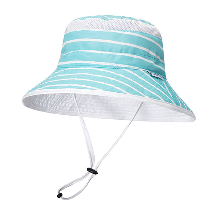 Summer Outdoor Beach And Waterproof, UPF50+ UV Protection Sun Hat With Wide Brim