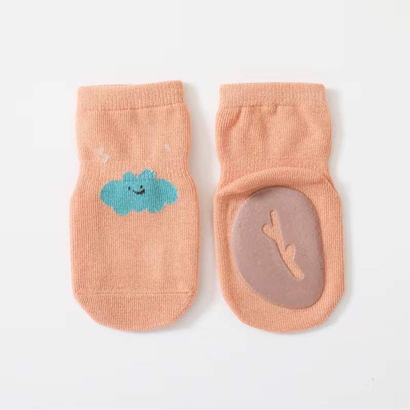 Baby Unisex Non-Slip Cartoon Pattern Socks In