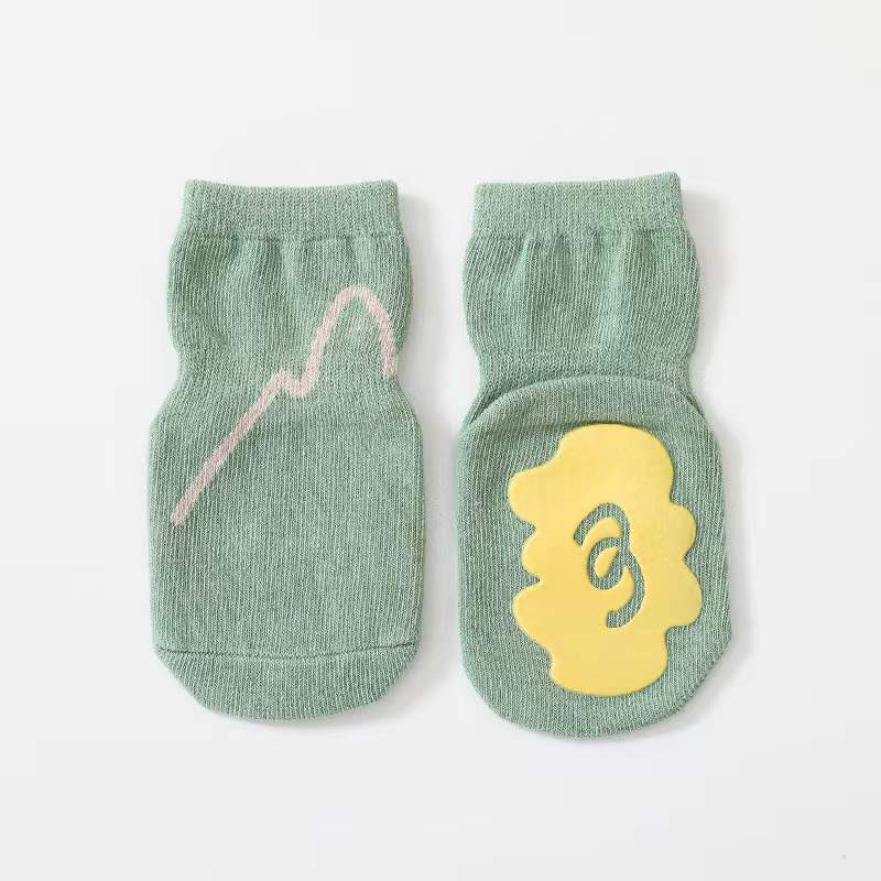 Baby Unisex Non-Slip Cartoon Pattern Socks In