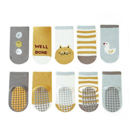 Autumn Adorable Cartton Graphic Non-Slip Socks