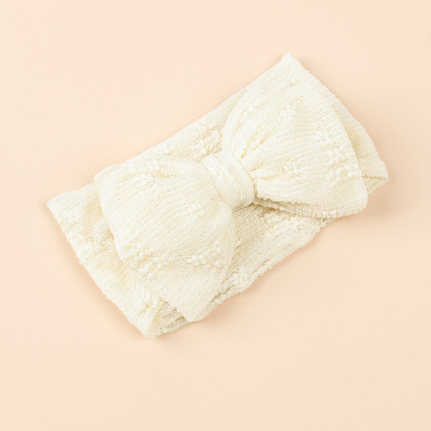 Baby Various Color Bow Tie Patched Design Elastic Headbands